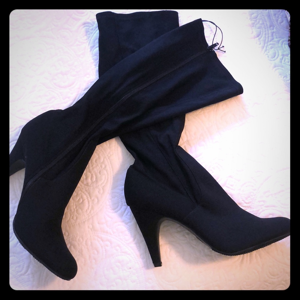 👢 Black Merona fabric Boots